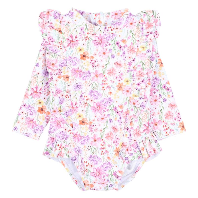 Minihaha Nadia Print Ls Sunsuit